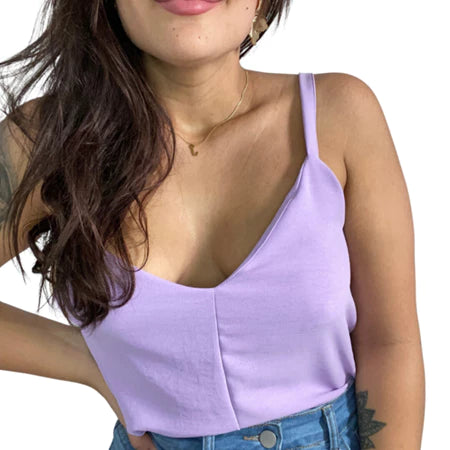 Blusa Feminina Regata Alça Fina