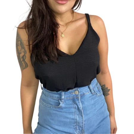 Blusa Feminina Regata Alça Fina