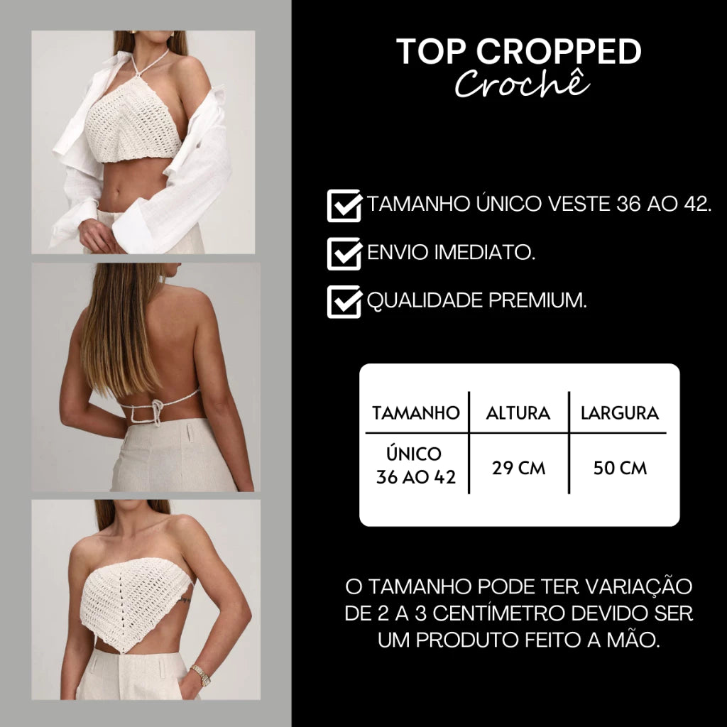 Top de Crochê Real