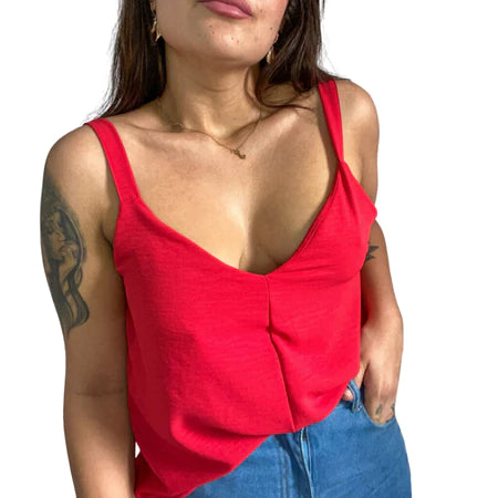 Blusa Feminina Regata Alça Fina