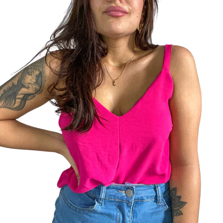 Blusa Feminina Regata Alça Fina